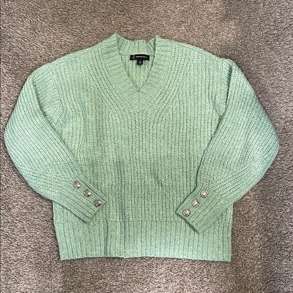 INC International Concepts Sweaters - NWOT Mint Green V-Neck Sweater